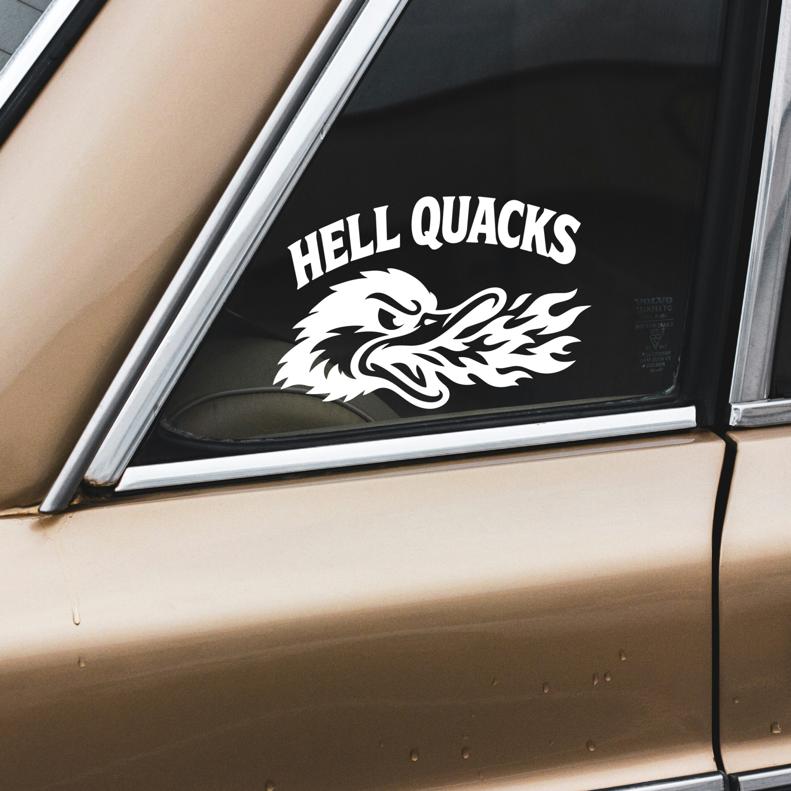 転写デカール 車 HELL QUACKS